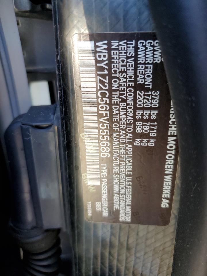 WBY1Z2C56FV555686 2015 BMW I3 Bev