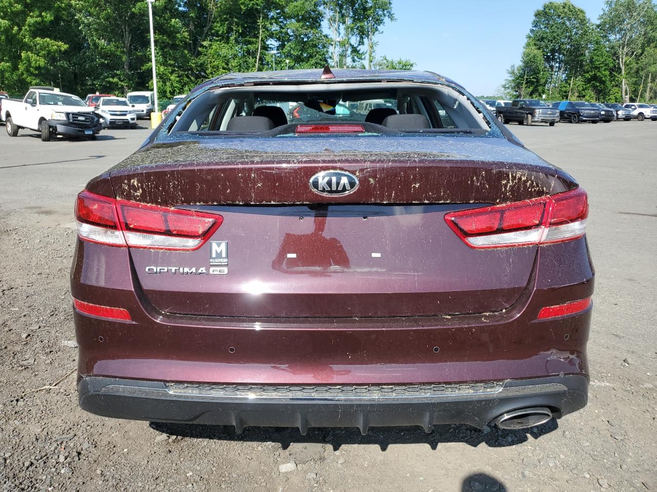 5XXGT4L30LG419956 2020 Kia Optima Lx