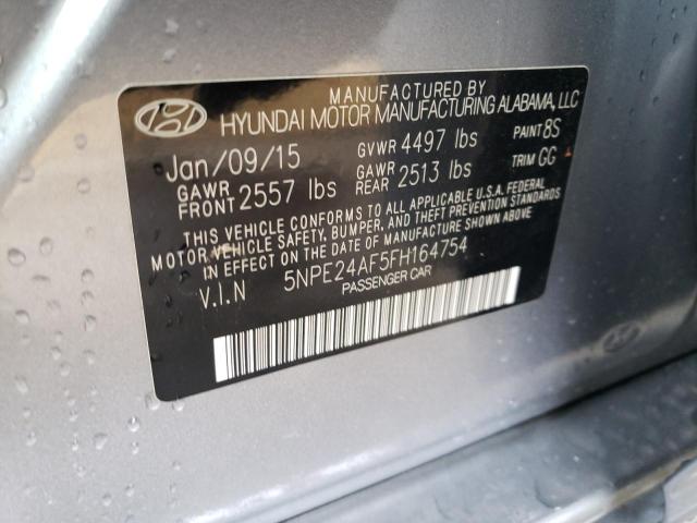 2015 HYUNDAI SONATA SE - 5NPE24AF5FH164754