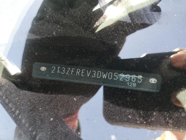 VIN 2T3ZFREV3DW052965 2013 Toyota RAV4, LE no.12