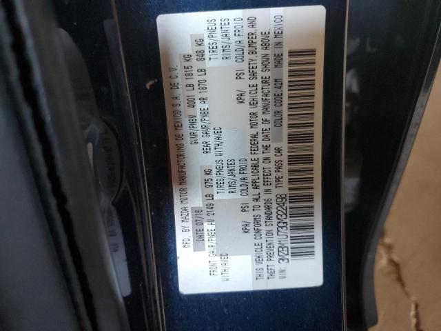 2016 Mazda 3 Sport VIN: 3MZBM1U73GM322498 Lot: 58339764