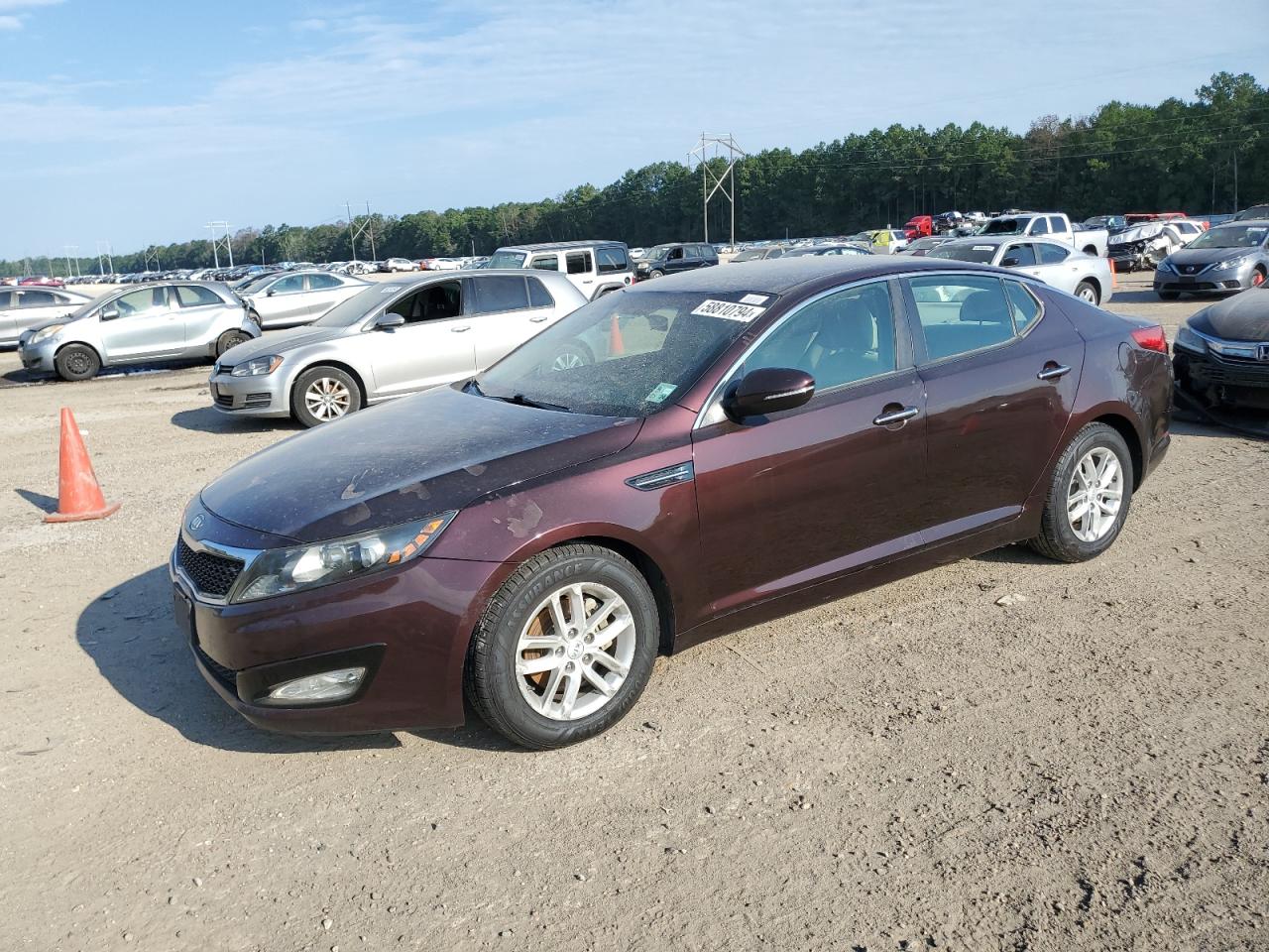 2012 Kia Optima Lx vin: 5XXGM4A72CG012398