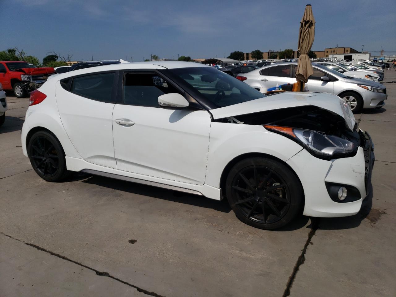 2014 Hyundai Veloster Turbo vin: KMHTC6AE9EU199661