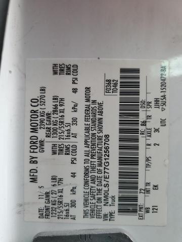 2016 Ford Transit Connect Xl VIN: NM0LS7E77G1256708 Lot: 56411074