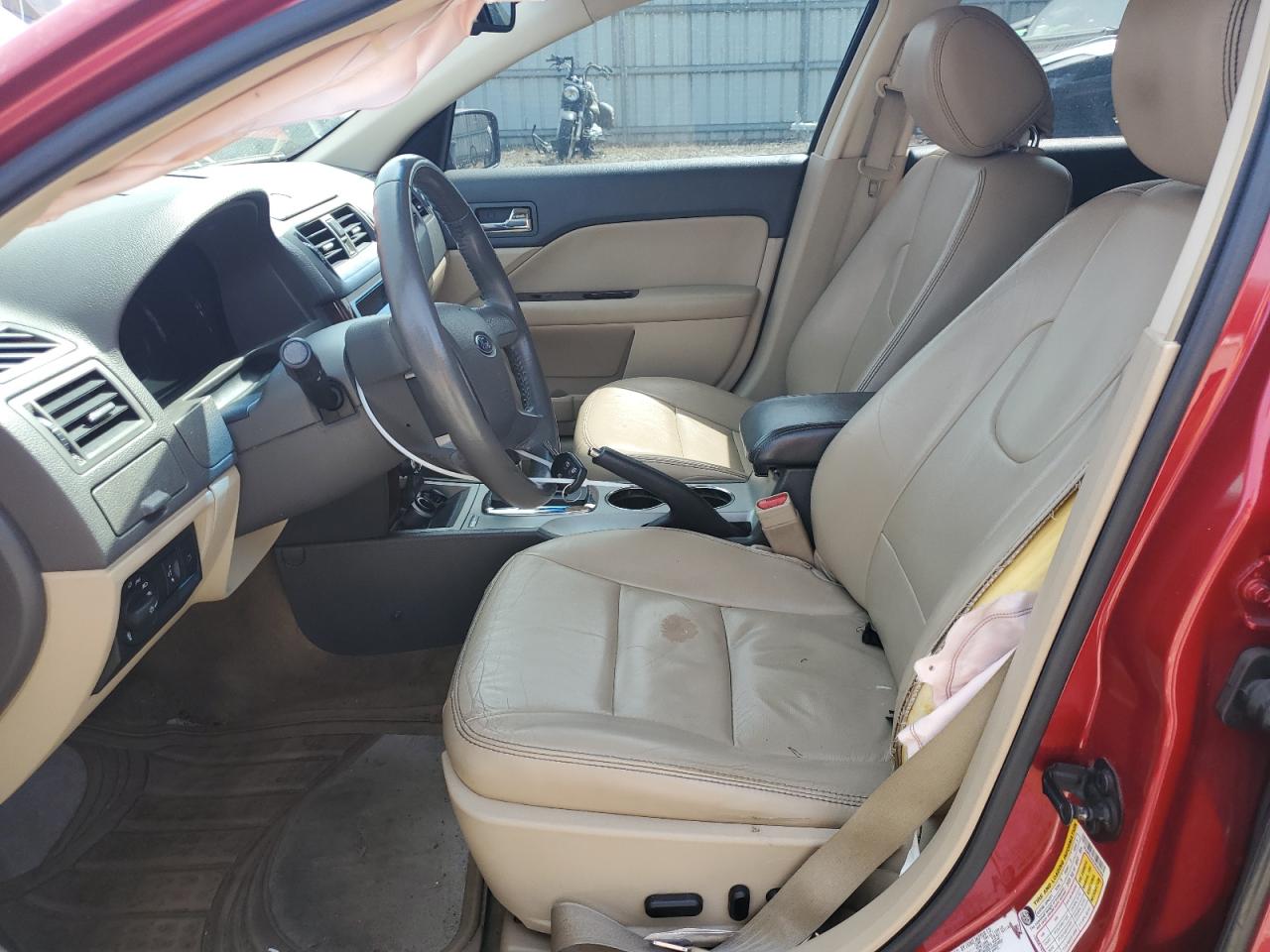 3FAHP0JA5CR348084 2012 Ford Fusion Sel