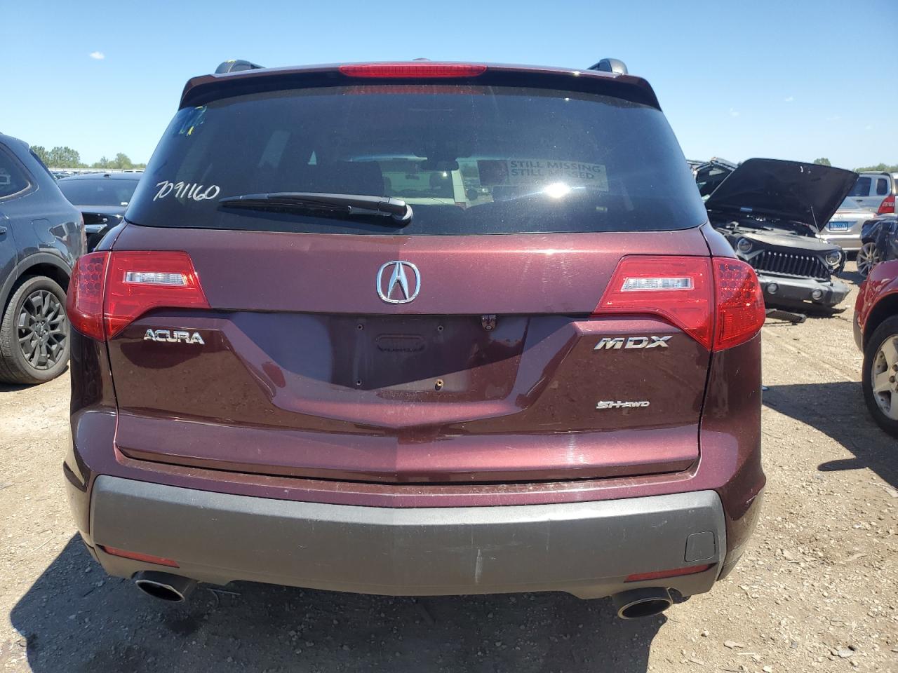 2HNYD28367H526652 2007 Acura Mdx Technology