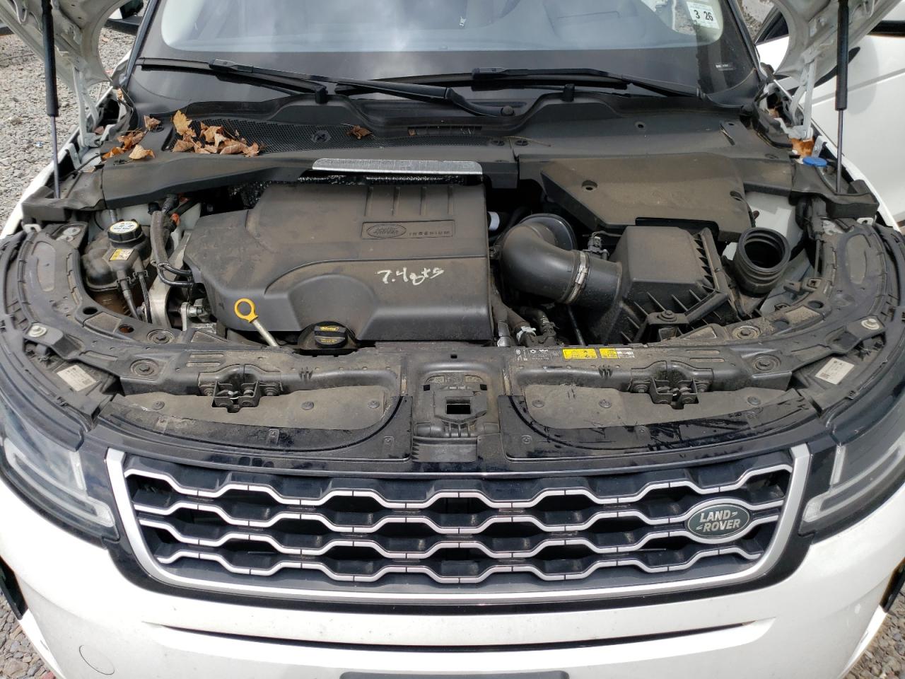 SALZP2FX7MH123636 2021 Land Rover Range Rover Evoque Se