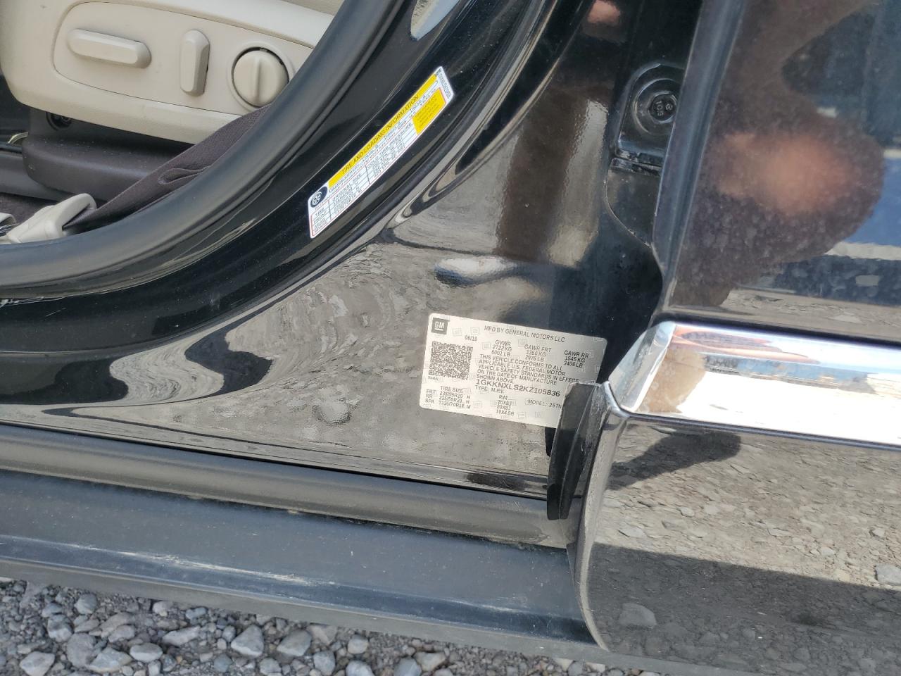 1GKKNXLS2KZ105836 2019 GMC Acadia Denali