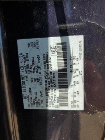 1999 Ford F150 VIN: 1FTRX18W1XKA31869 Lot: 60610544