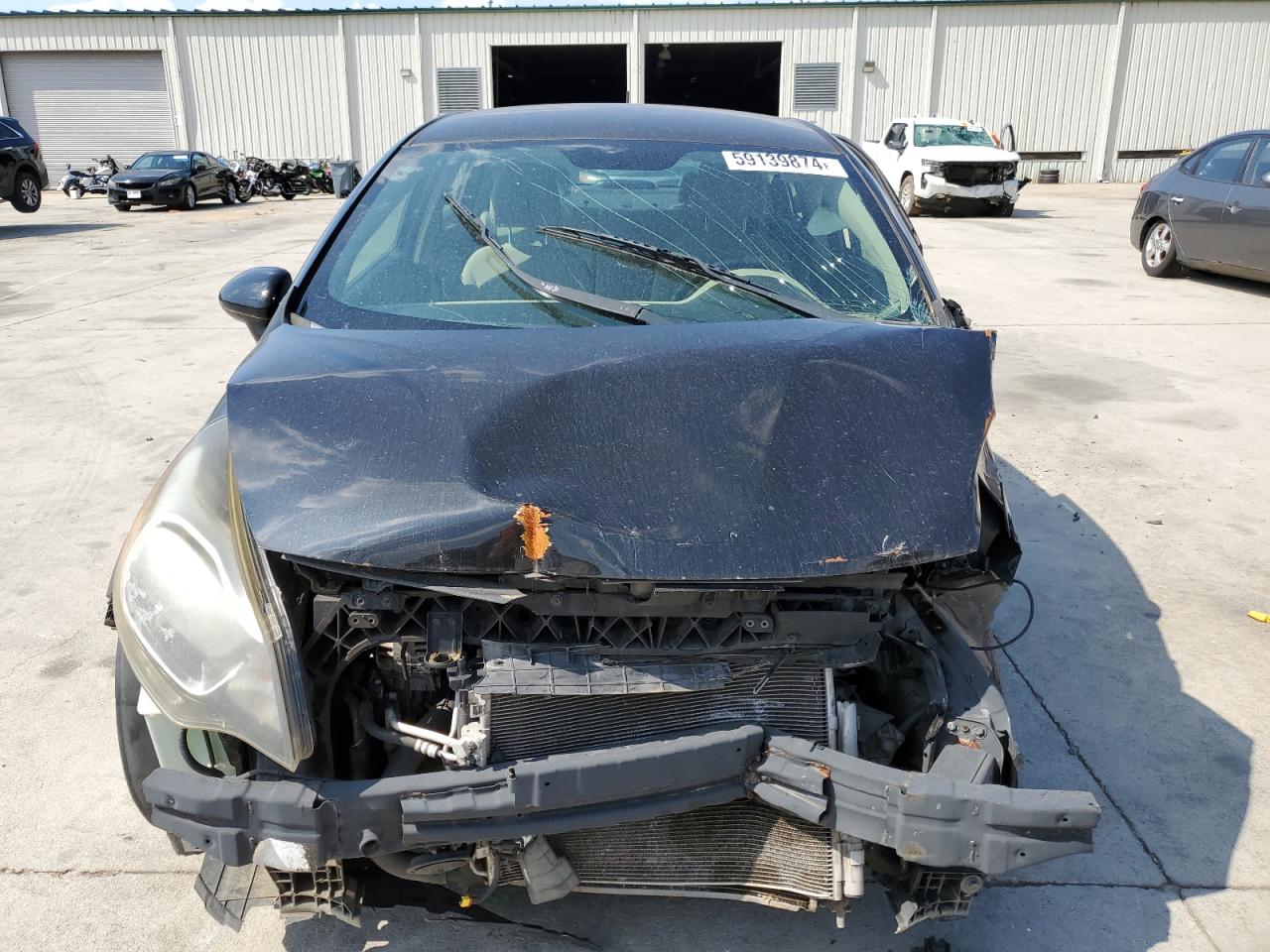 2013 Kia Rio Lx vin: KNADM4A37D6168207