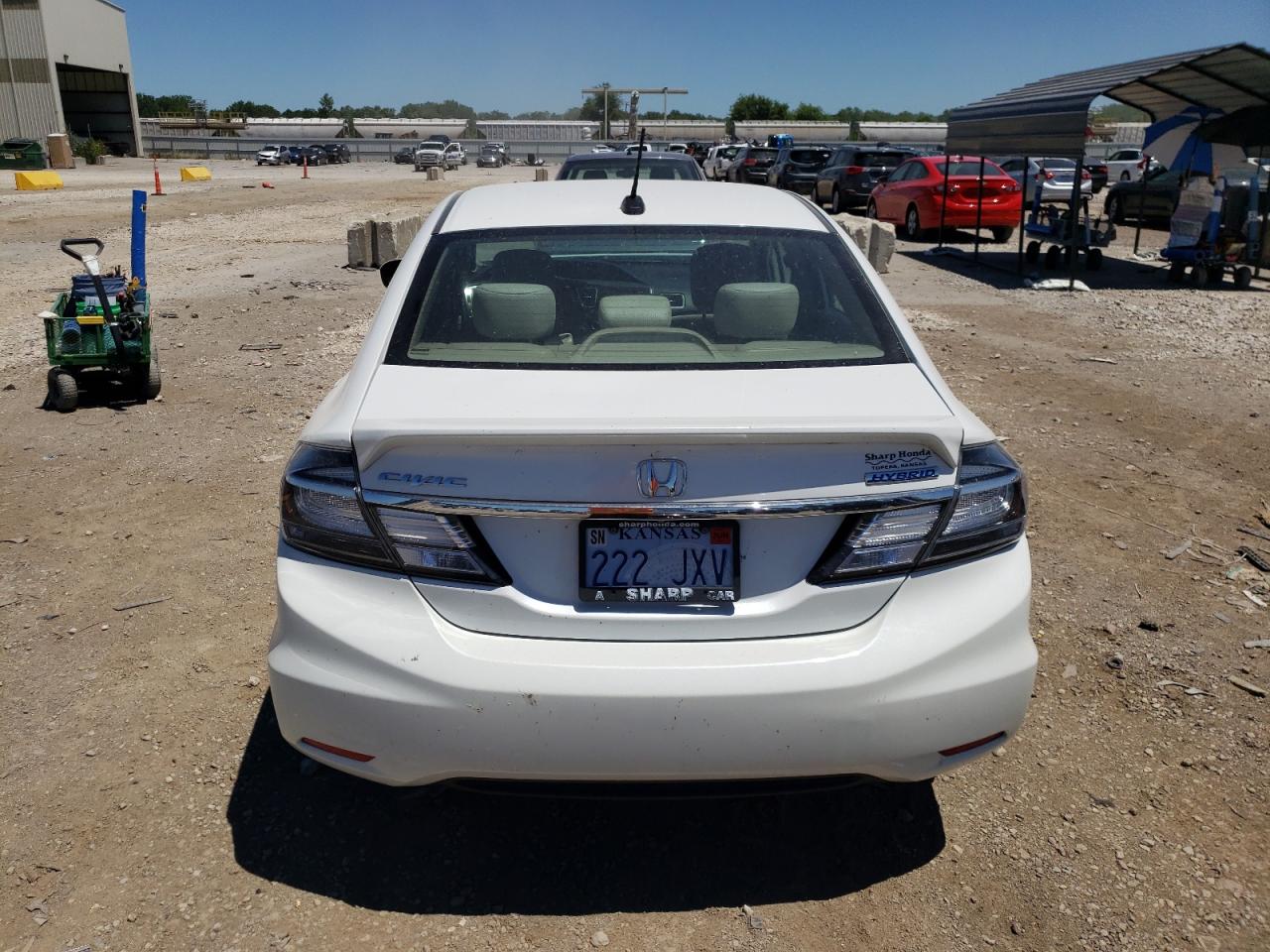 2015 Honda Civic Hybrid vin: 19XFB4F20FE000780