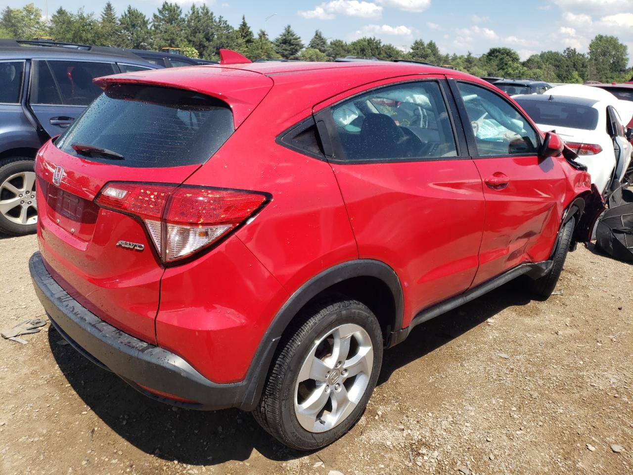 Lot #2943126505 2016 HONDA HR-V LX