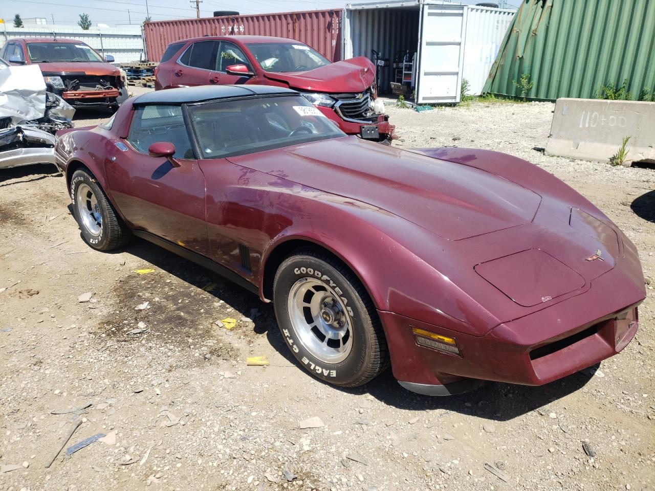 1G1AY8767BS413748 1981 Chevrolet Corvette