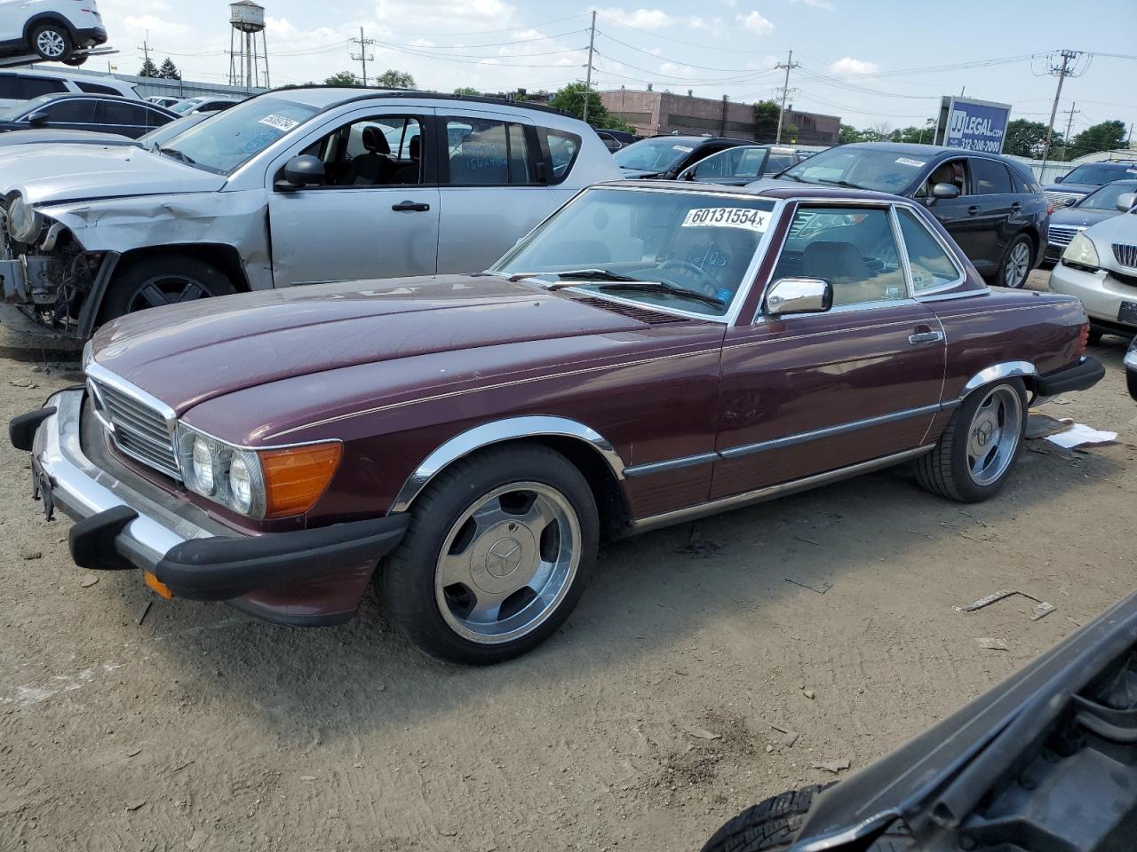 WDBBA48D5GA053414 1986 Mercedes-Benz 560 Sl