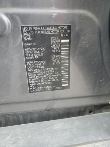 2017 NISSAN ROGUE S/SL KNMAT2MV9HP523372