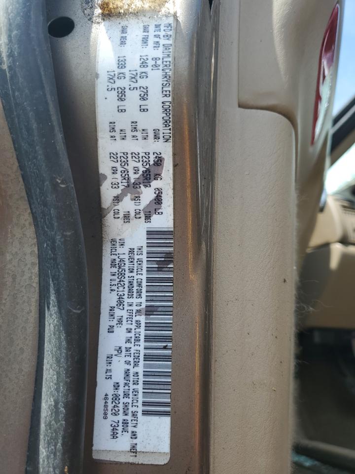 1J4GW58S42C134067 2002 Jeep Grand Cherokee Limited