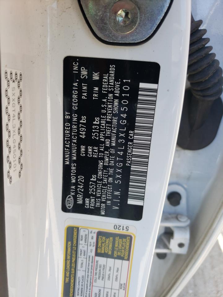 5XXGT4L3XLG450101 2020 Kia Optima Lx