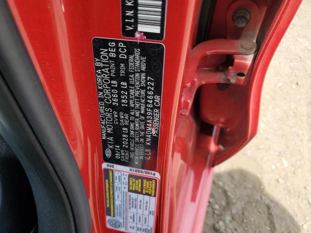 2015 Kia Rio Lx VIN: KNADM4A39F6466227 Lot: 56713484