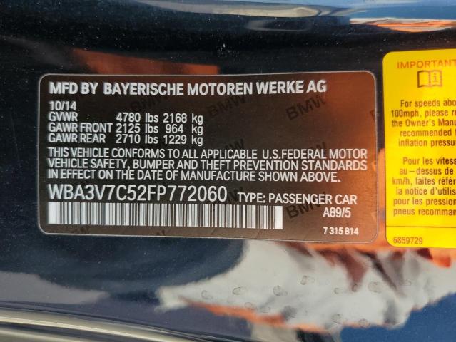 VIN WBA3V7C52FP772060 2015 BMW 4 Series, 428 I Sulev no.13