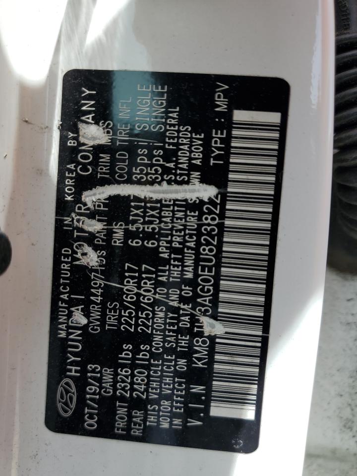 KM8JU3AG0EU823822 2014 Hyundai Tucson Gls