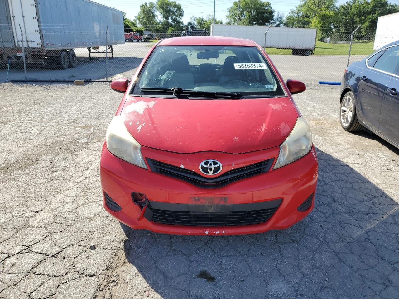 2012 Toyota Yaris vin: JTDKTUD32CD506292