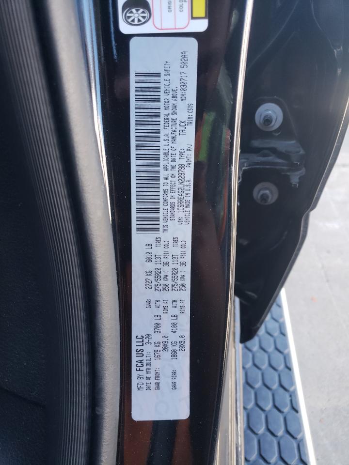 1C6RREAG2LN229798 2020 Ram 1500 Hfe