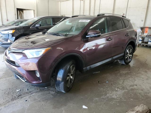  TOYOTA RAV4 2017 Бургунді