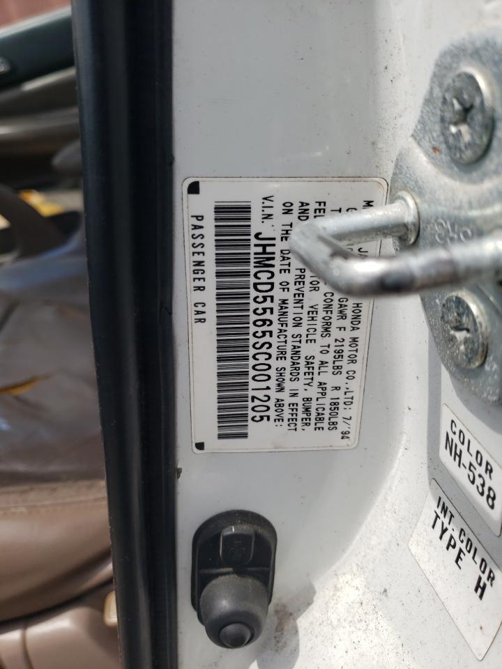 JHMCD5565SC001205 1995 Honda Accord Ex