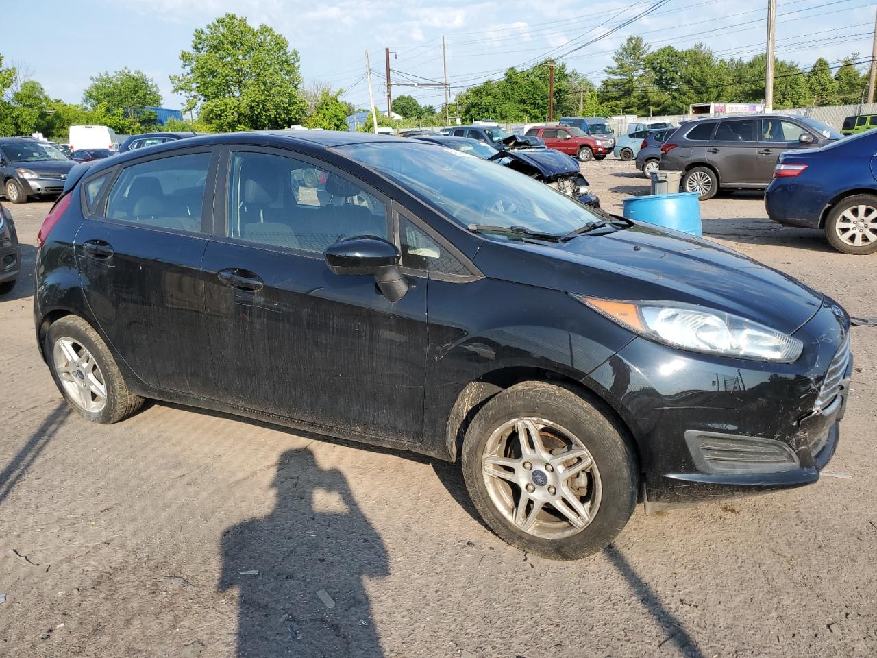 2018 Ford Fiesta Se vin: 3FADP4EJ0JM128510