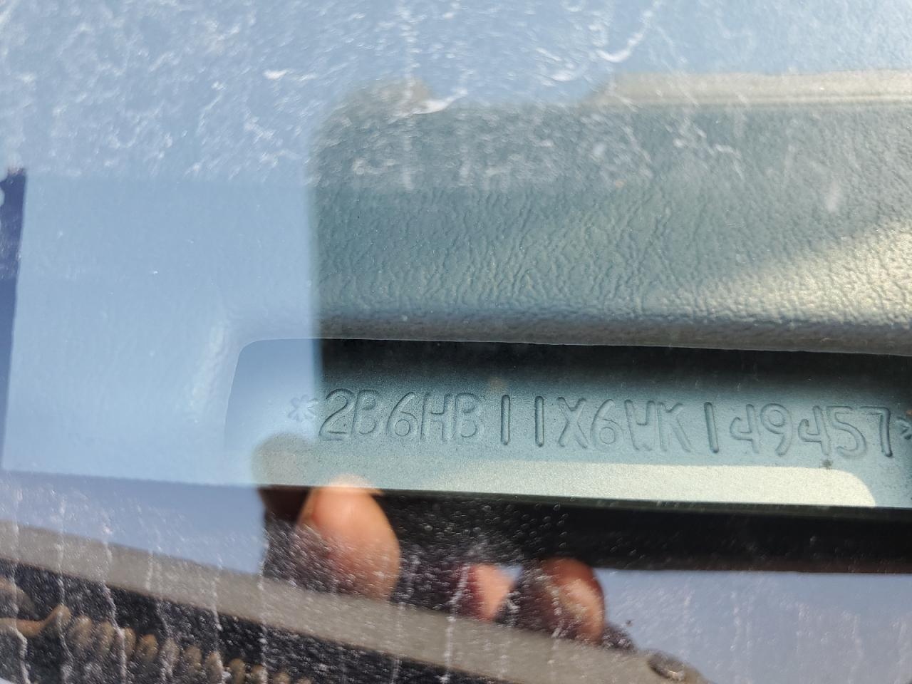 2B6HB11X6WK149457 1998 Dodge Ram Van B1500