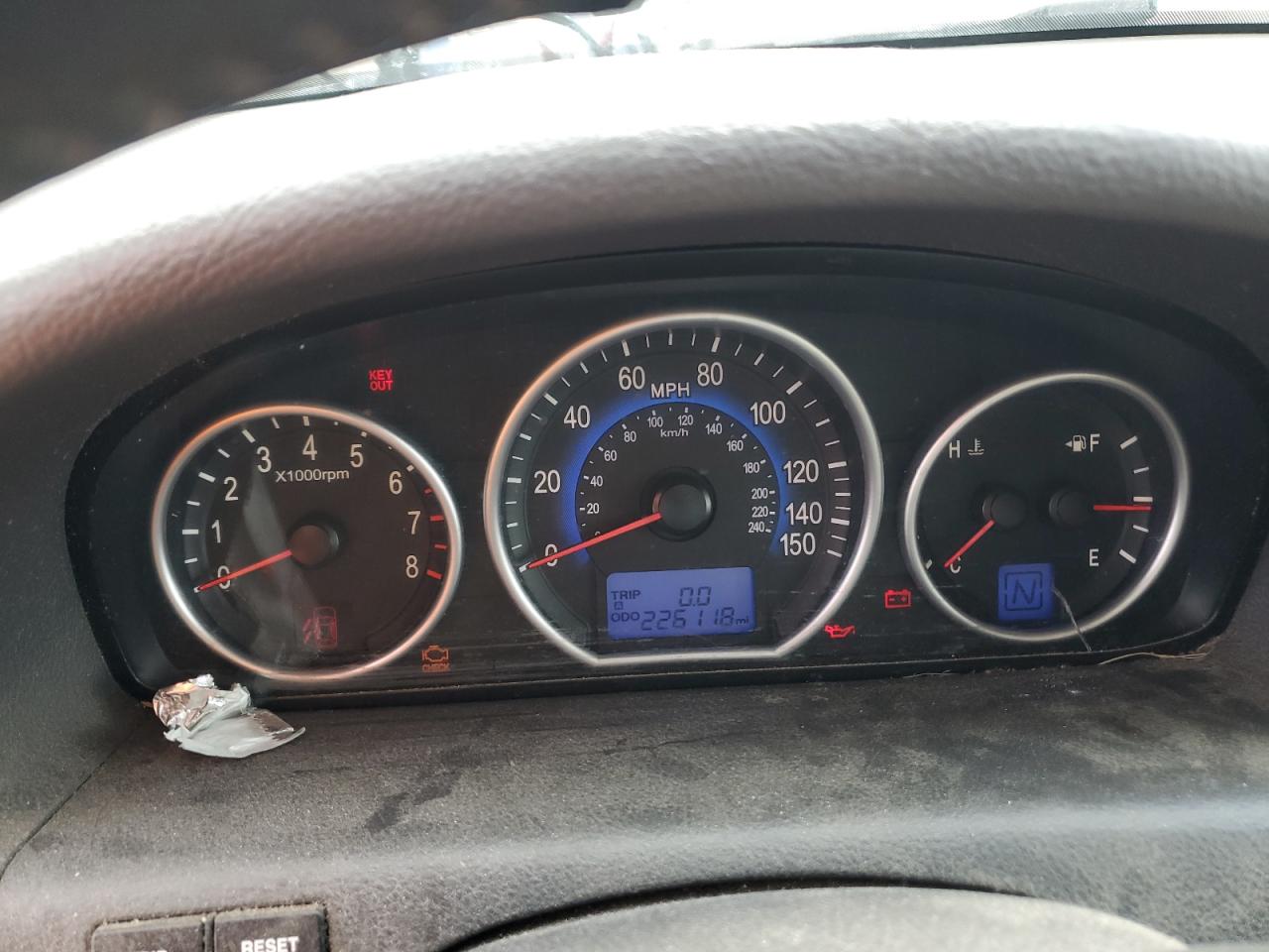 KM8NU13C39U082930 2009 Hyundai Veracruz Gls