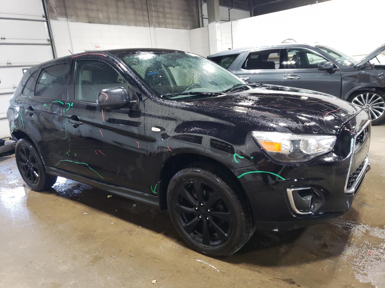 2015 Mitsubishi Outlander Sport Es vin: 4A4AR3AW9FE051483