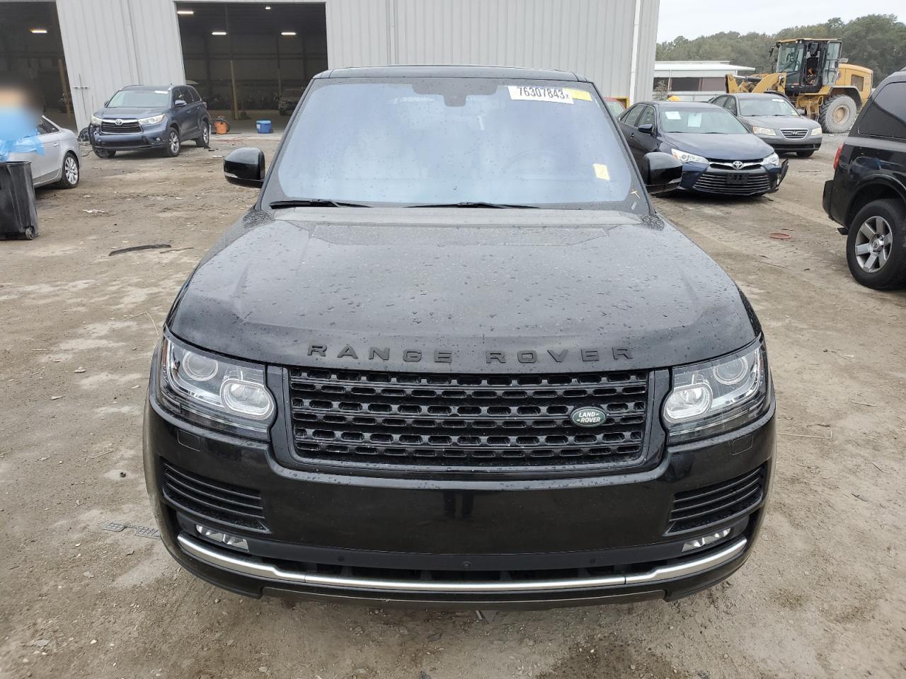 2016 Land Rover Range Rover Hse vin: SALGS2PF5GA315355