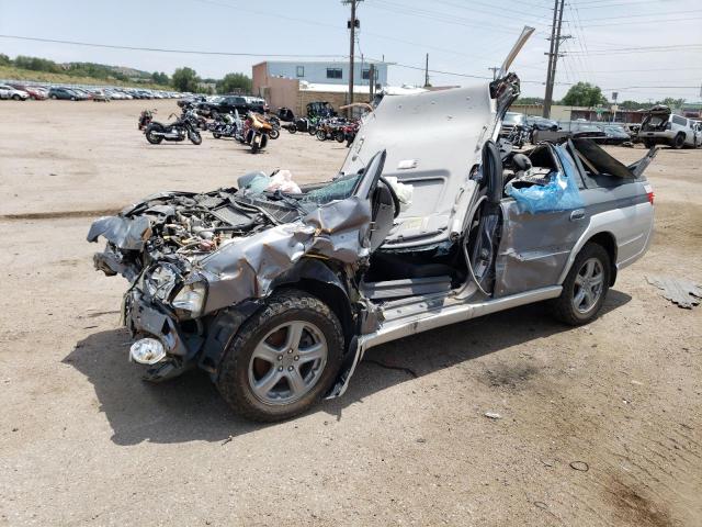 SUBARU BAJA TURBO 2005 silver  gas 4S4BT63C456106539 photo #1