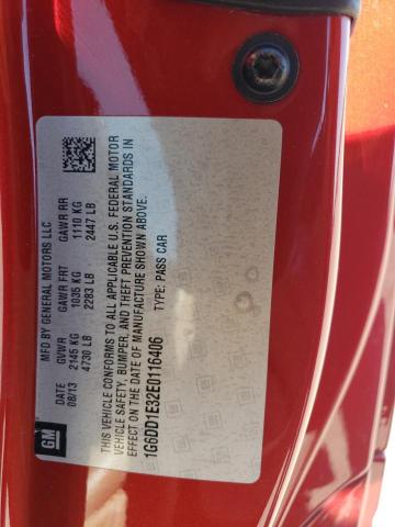 2014 Cadillac Cts Premium Collection VIN: 1G6DD1E32E0116406 Lot: 60410214