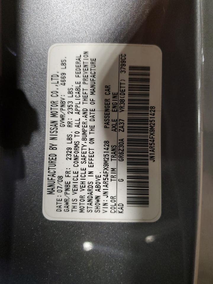 JN1AR54FX9M251428 2009 Nissan Gt-R Base