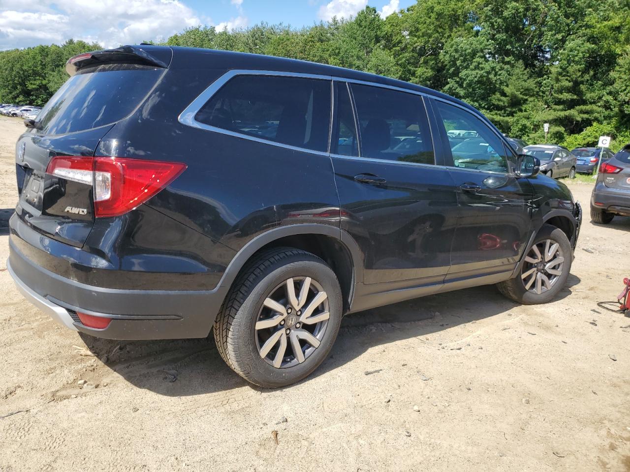 2020 Honda Pilot Exl vin: 5FNYF6H59LB024873