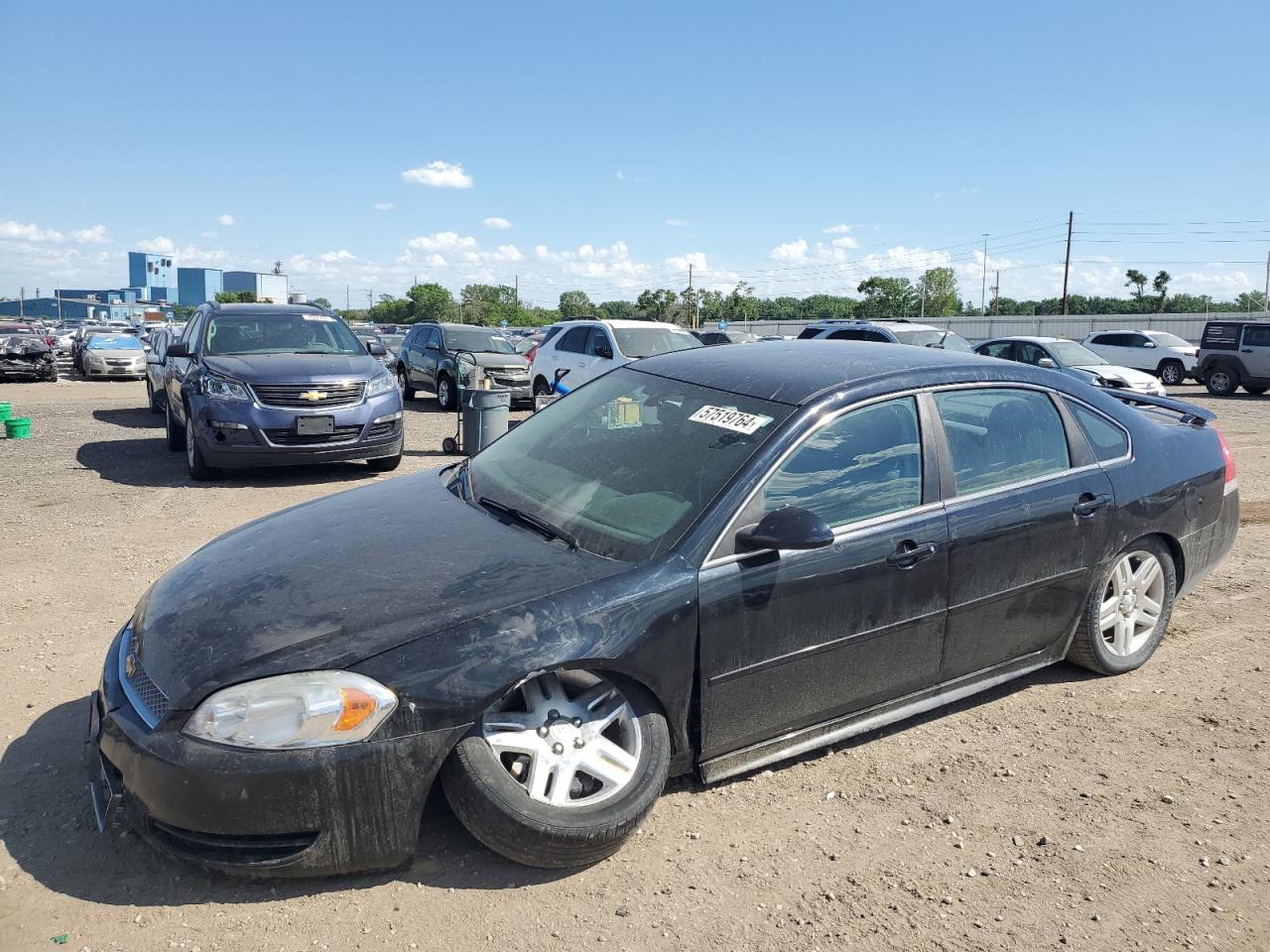 2G1WB5E36C1137479 2012 Chevrolet Impala Lt