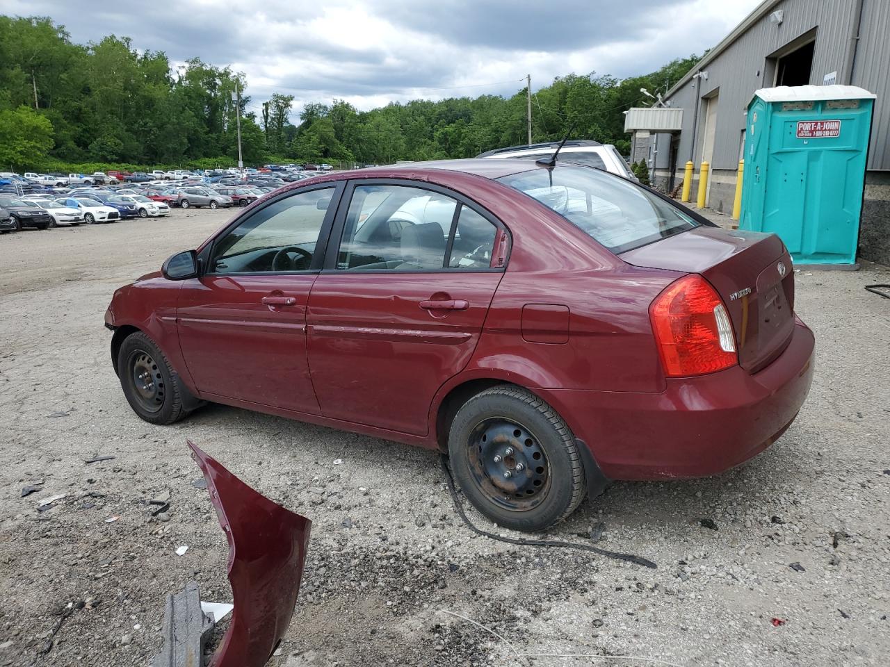 KMHCN46C18U235885 2008 Hyundai Accent Gls