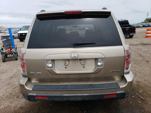 2006 Honda Pilot Ex VIN: 2HKYF18456H516090 Lot: 60095344
