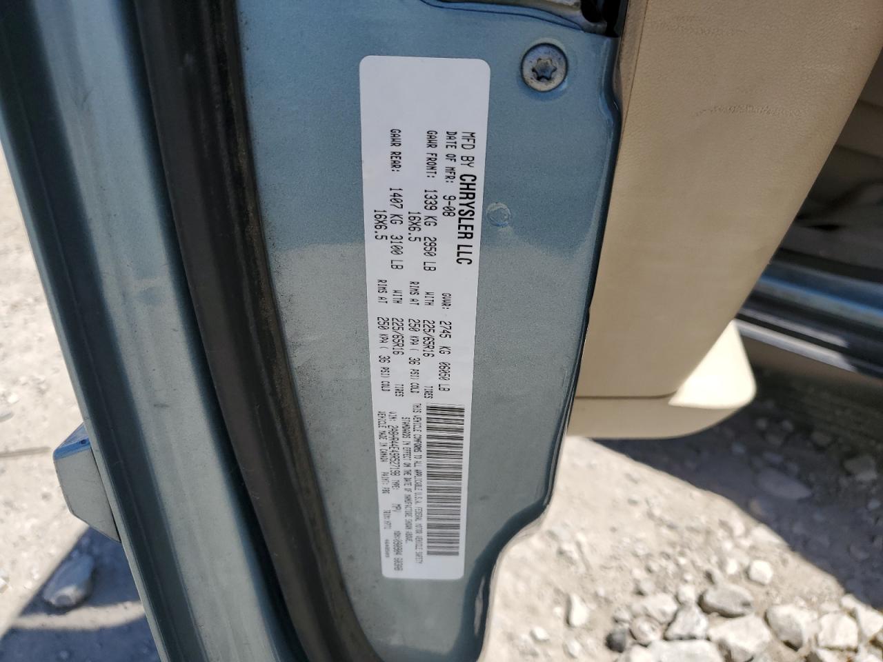 2A8HR44E49R527198 2009 Chrysler Town & Country Lx