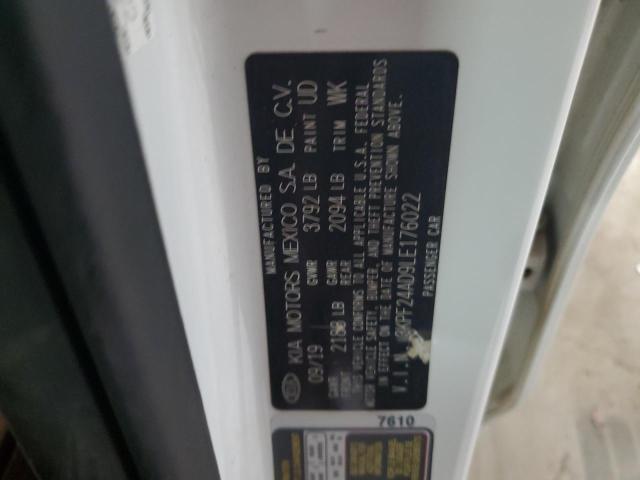 2020 Kia Forte Fe VIN: 3KPF24AD9LE176022 Lot: 58221484