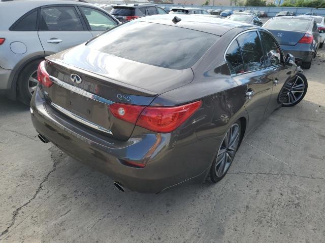 2014 Infiniti Q50 Base VIN: JN1BV7AR5EM697474 Lot: 58017424