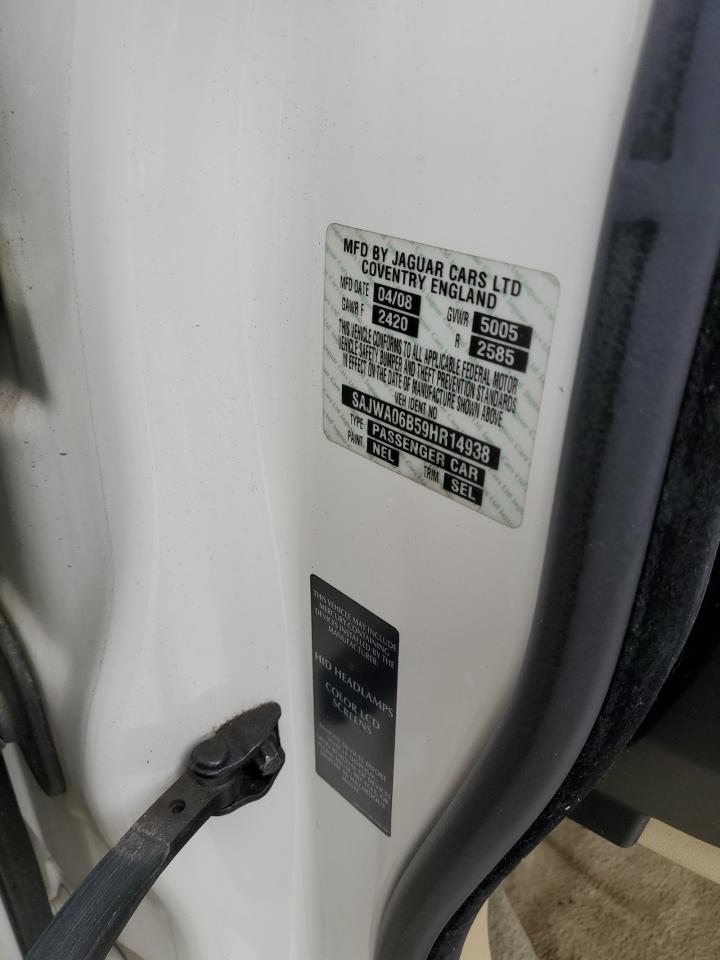 SAJWA06B59HR14938 2009 Jaguar Xf Premium Luxury