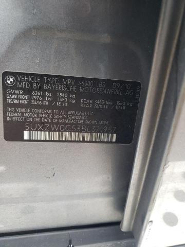 2011 BMW X5 xDrive35D VIN: 5UXZW0C53BL371957 Lot: 59955524