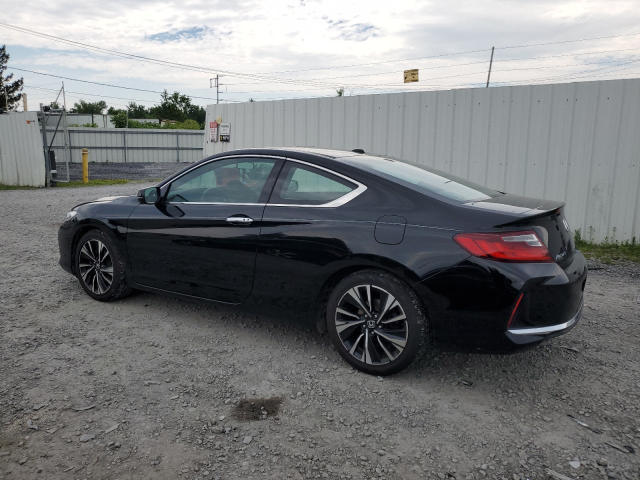 HONDA ACCORD EX 2016 black  gas 1HGCT1B7XGA013560 photo #3