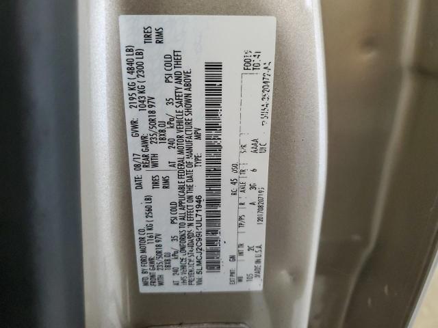 2017 LINCOLN MKC SELECT 5LMCJ2C99HUL71946