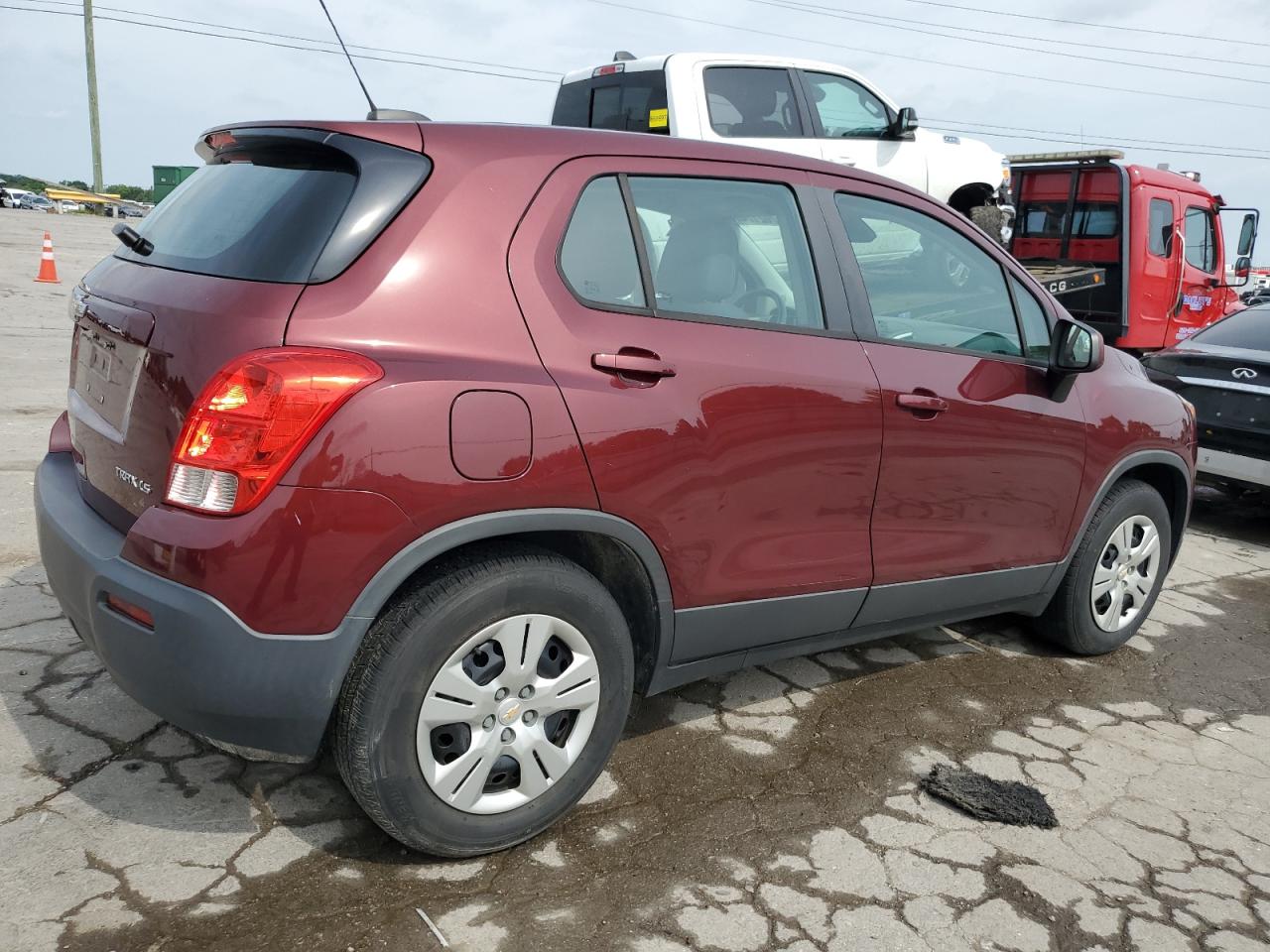 Lot #2581003390 2016 CHEVROLET TRAX LS