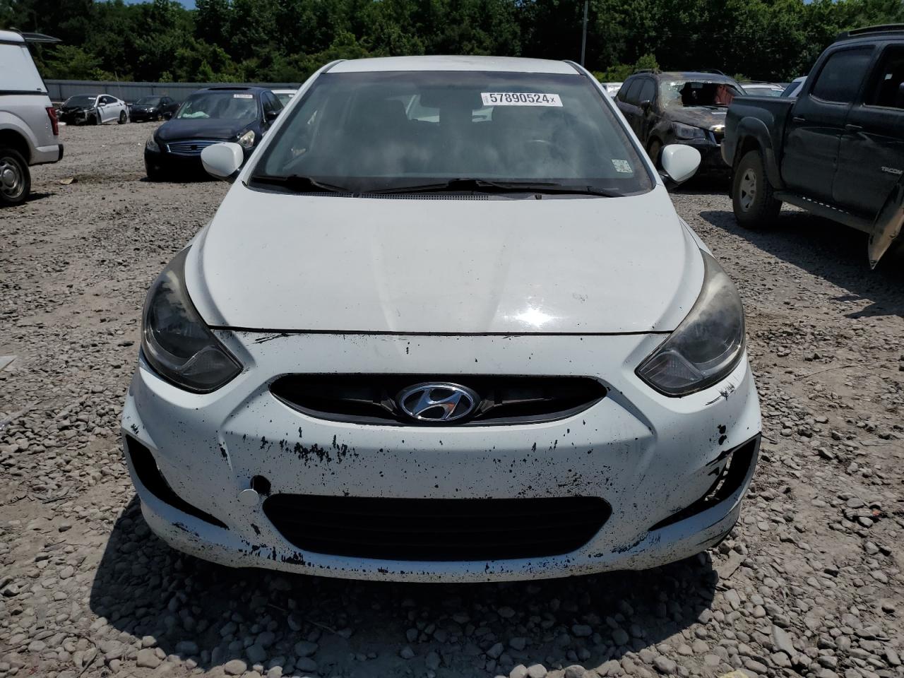 2012 Hyundai Accent Gls vin: KMHCU5AE2CU054045