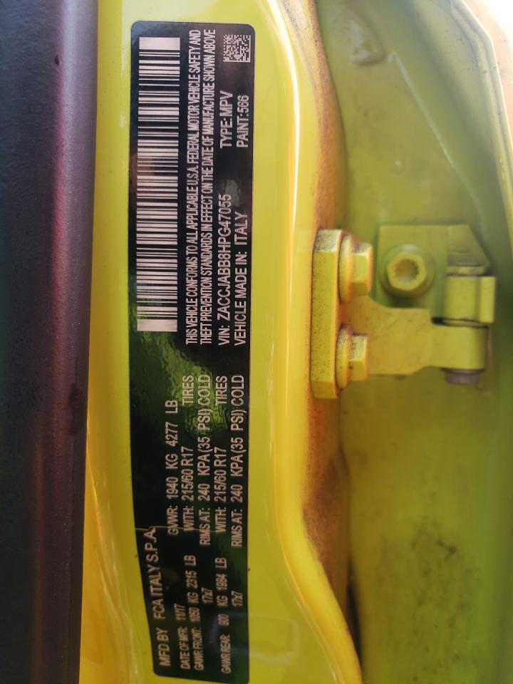 ZACCJABB8HPG47055 2017 Jeep Renegade Latitude